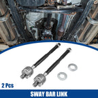 2pcs Inner Tie Rods for Infiniti G35, Nissan 350Z (2003–2008)