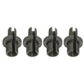 Set of 4 M8 Brake Clutch Cable Adjuster Nuts for ATV Motorcycle