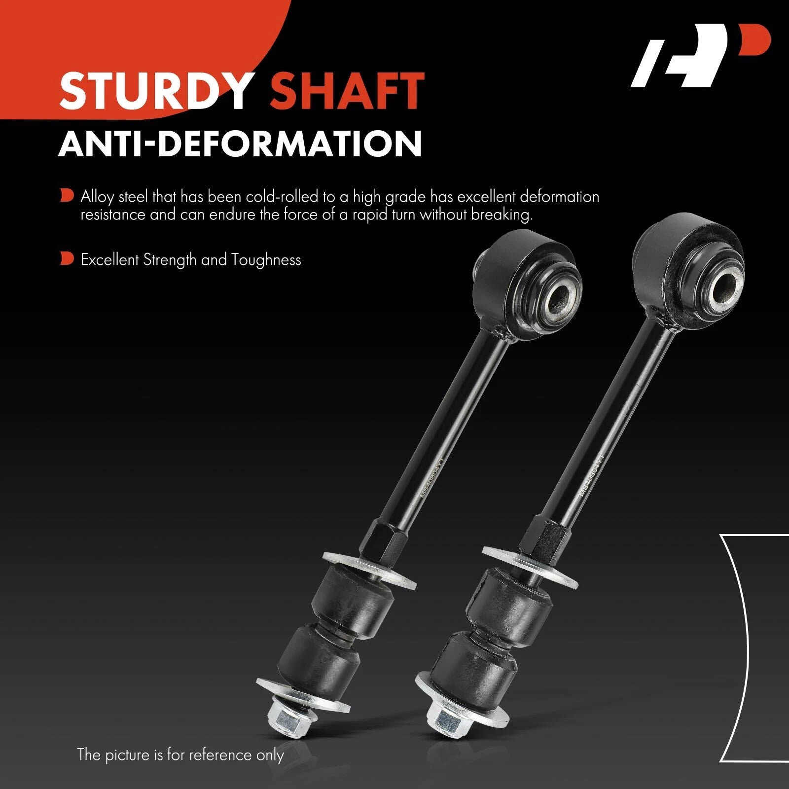 2X Front Side Sway Bar Link for F-350 F-450 F-550 Super Duty (2005–2007)