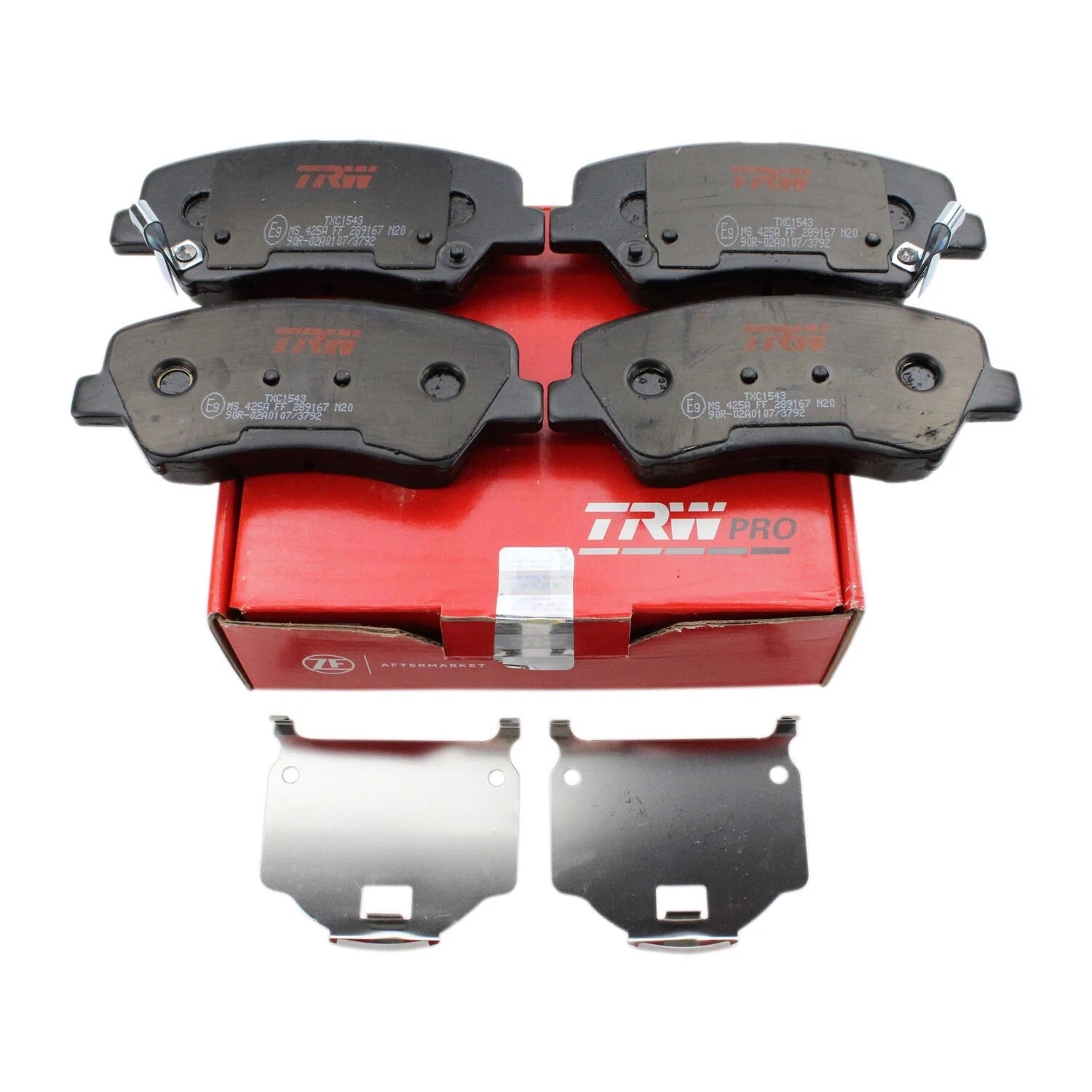 Set of 4 TRW Front Disc Brake Pads for (TRC1543)
