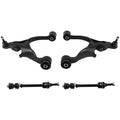 Set of 4 Front Lower Control Arms with Ball Joints for Dodge Ram 1500 (2006–2021)