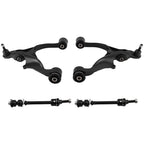 Set of 4 Front Lower Control Arms with Ball Joints for Dodge Ram 1500 (2006–2021)