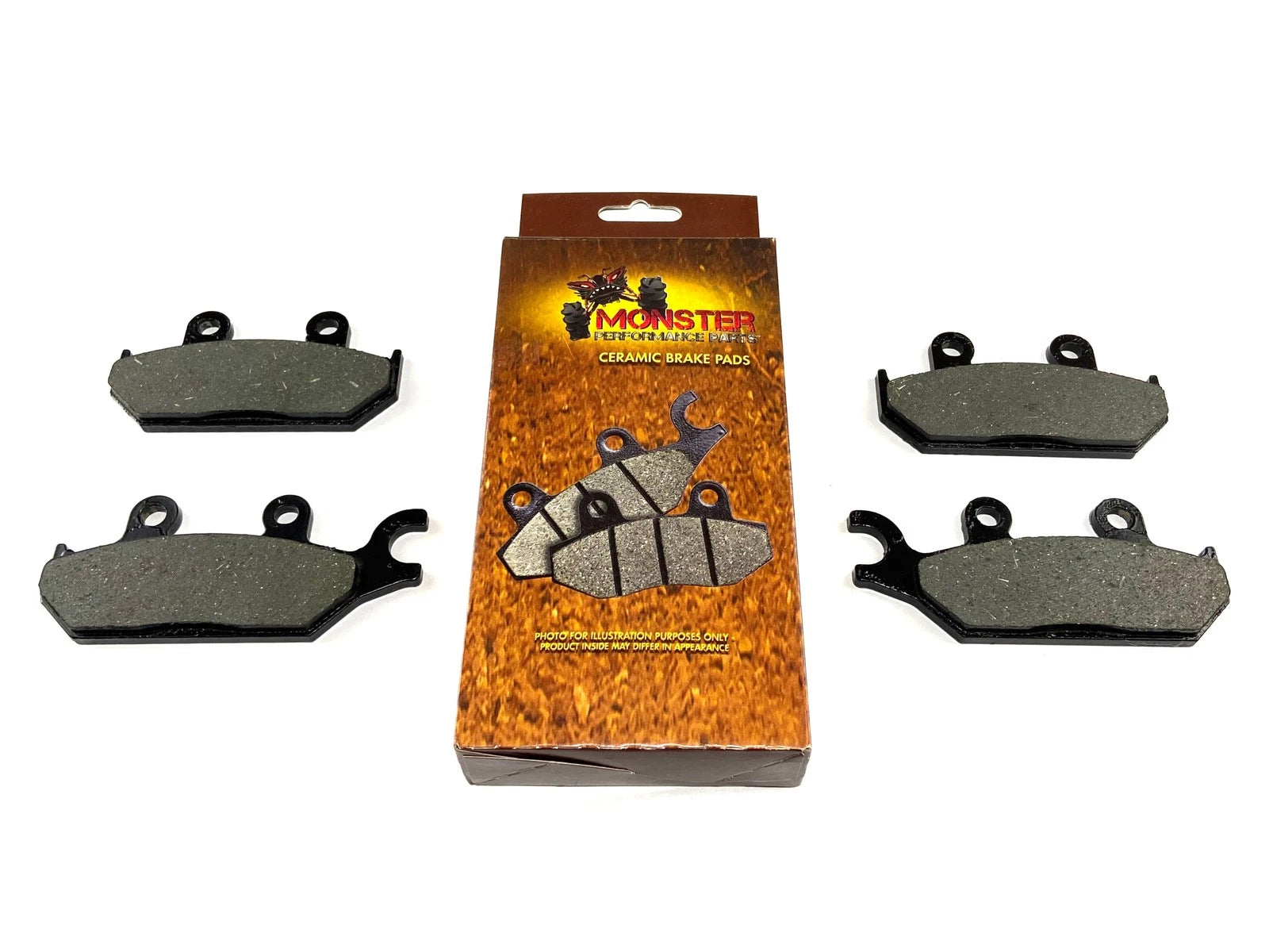 Monster Front Brake Pads for Yamaha (1XD-25805-00-00, 1XD-25805-10-00)