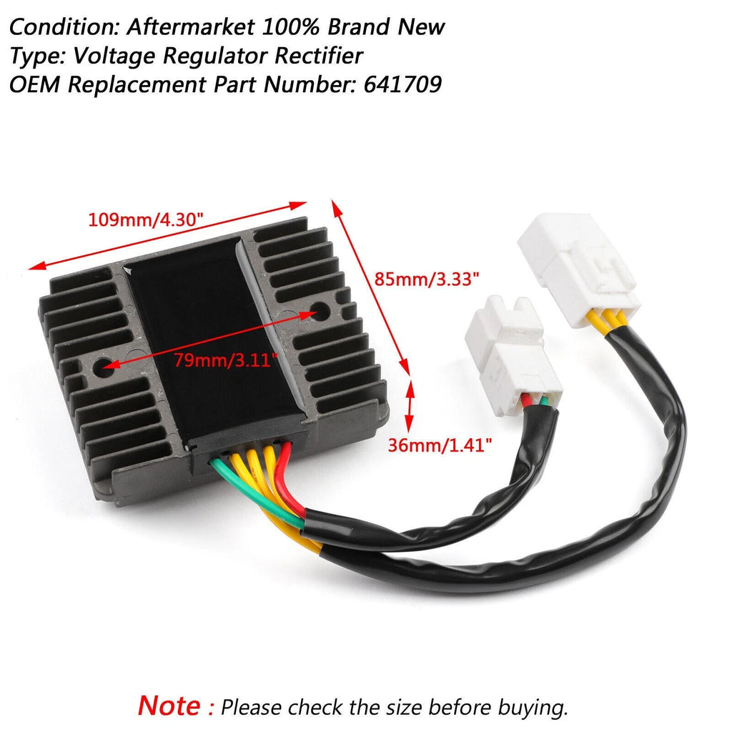 Voltage Regulator Rectifier for Piaggio Beverly RST 125 300 (2010–2015) 641709