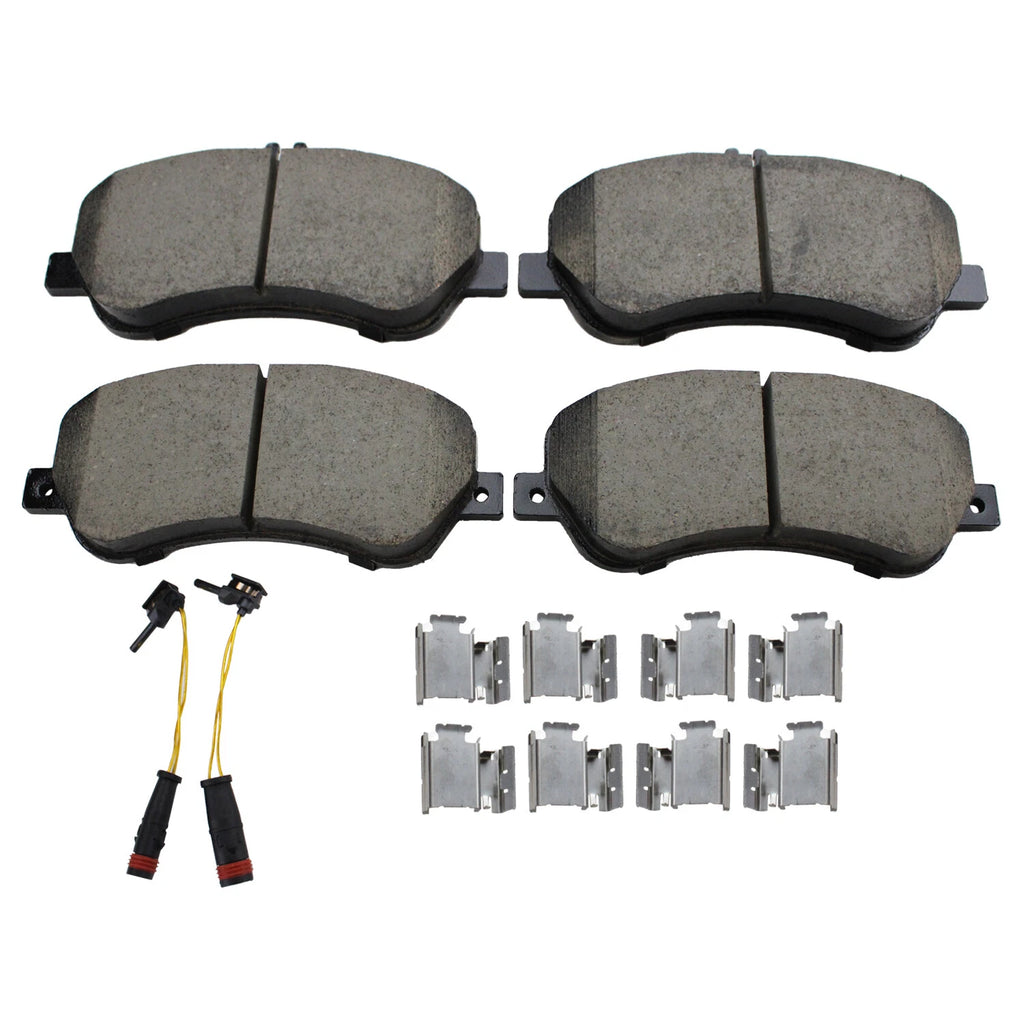 Akebono Euro Front Disc Brake Pads EUR1406 for Mercedes GLK250 GLK350 (2010–2015)