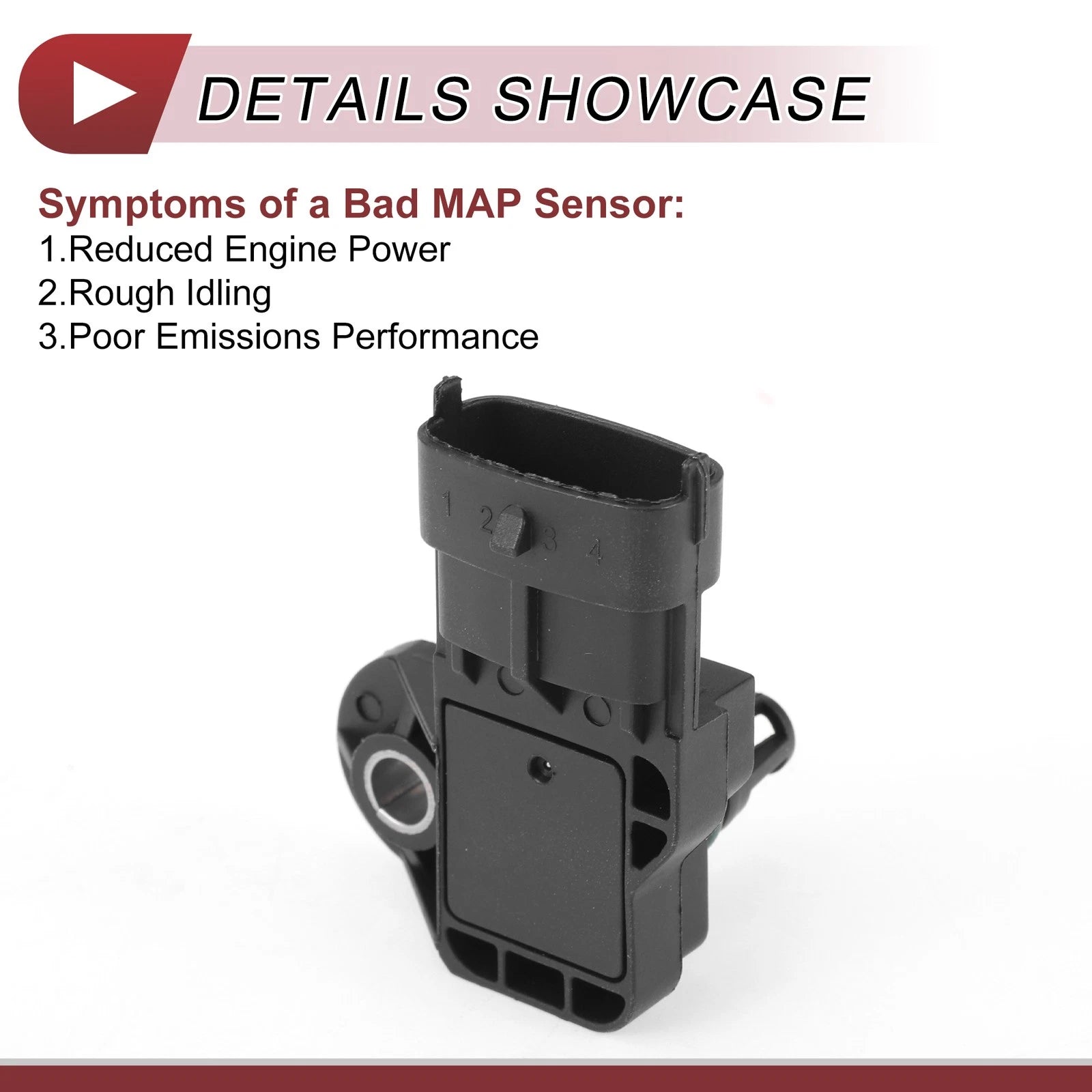 MAP Sensor No.F01R00E068 for Chevrolet Tornado Van 
