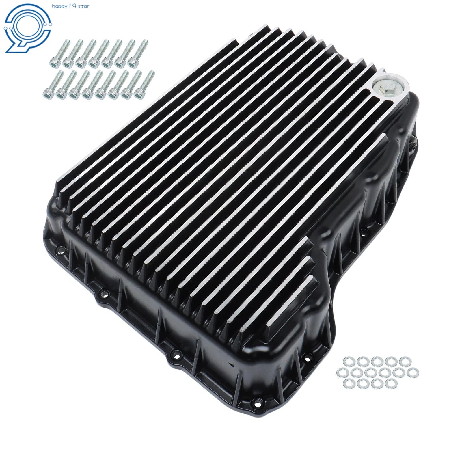 PPE 68RFE Brushed Transmission Pan for Dodge Ram 2007.5–2021 6.7L Diesel