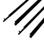 Set of 4 Window Weatherstrip Seals for Toyota Corolla (2009–2012)