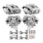 Set of 2 Front Rear Disc Brake Calipers w/Bracket for Ford Taurus (2013–2019)