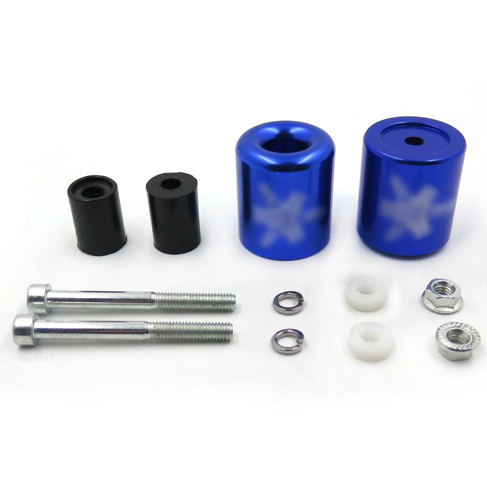 Rubber Handlebar Bar End Slider for Yamaha R1 (1998–2012), R6 (2006–Up), FJR1300