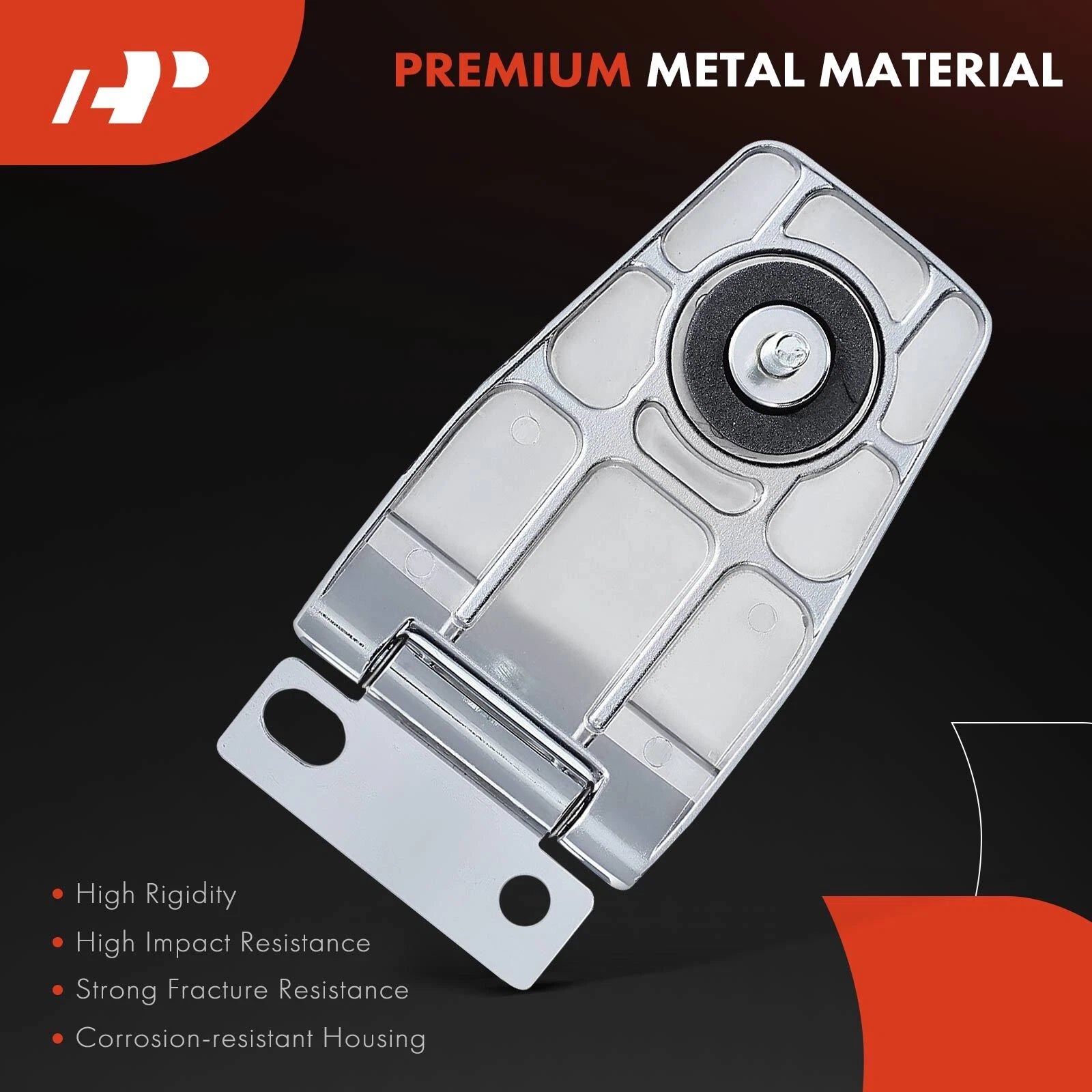 Chrome Liftgate Glass Hinge for Jeep Wrangler YJ (1987–1995)