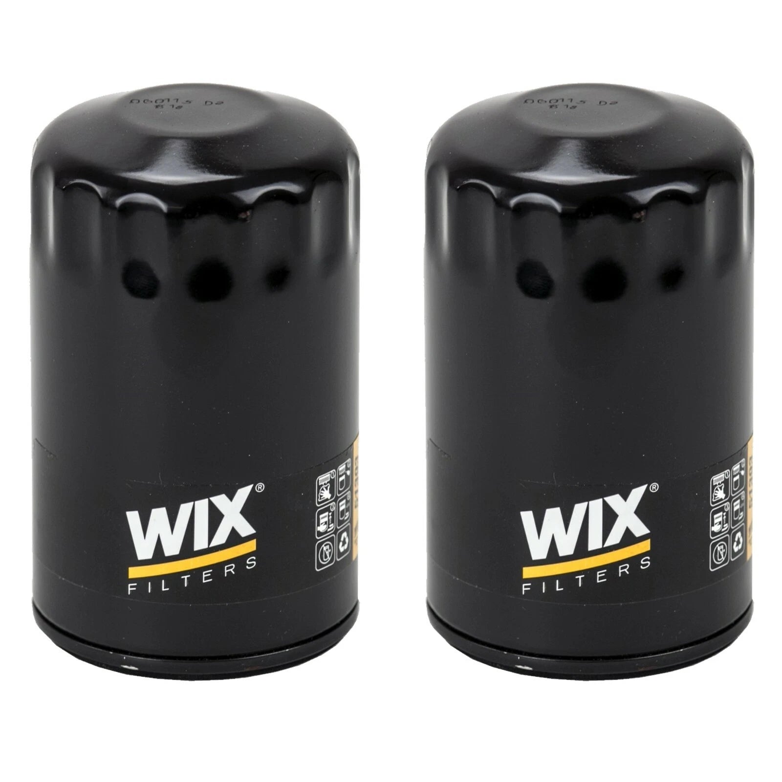 Set of 2 WIX Engine Oil Filters for Audi 100 Quattro VW Beetle Golf Jetta Passat