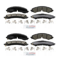 Set of 4 Bosch Quietcast Ceramic Disc Brake Pads for Silverado Sierra (2007–2014)