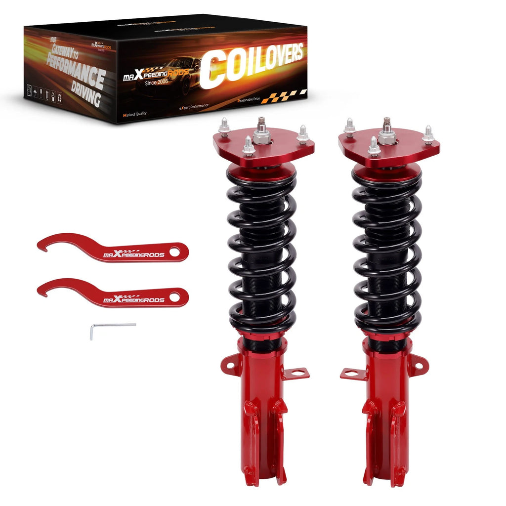 Pair Rear Coilovers Suspension Lowering Kit for Toyota Corolla (1987–2002)