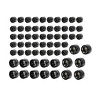 62X Engine Bolt Caps Cover Kit for Harley Road King Street Glide (2007-2016)