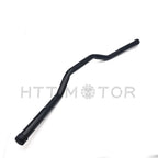 1" Black Dimpled Tracker Bars for Harley Dyna Sportster