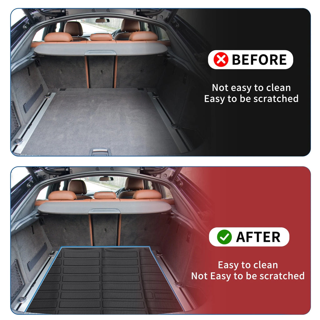 Rear Trunk Mat for Mazda CX-90 (2024–2025) TPE Cargo Liner