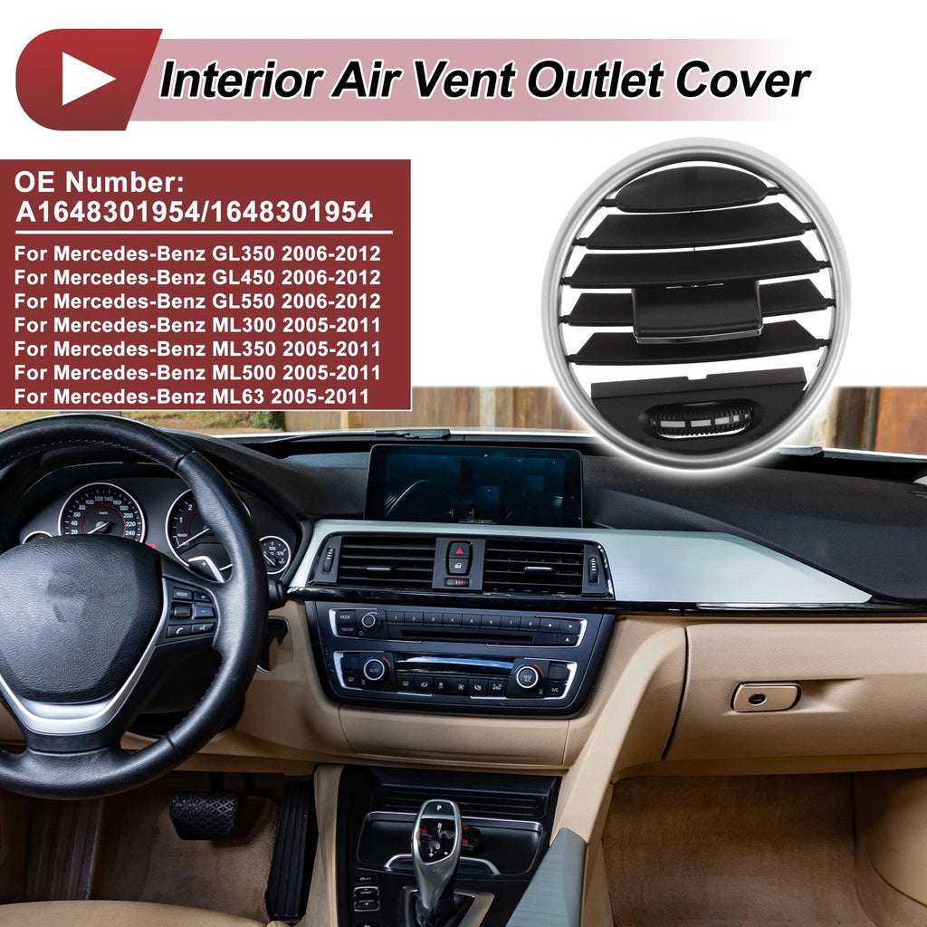 Center Console AC Air Vent Grille No.A1648301954 for Mercedes-Benz GL350 (2007–2012)