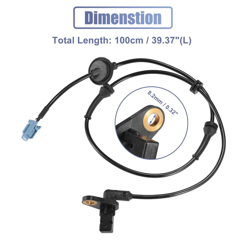 ABS Wheel Speed Sensor Front Left No. 47911EQ010 for Nissan X-Trail (2001–2007)