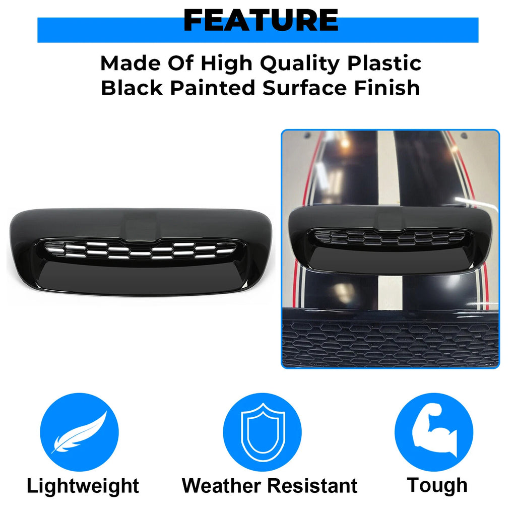 Hood Air Intake Vent Scoop for Mini Cooper S R55 R56 R57 R58 (2007–2014)