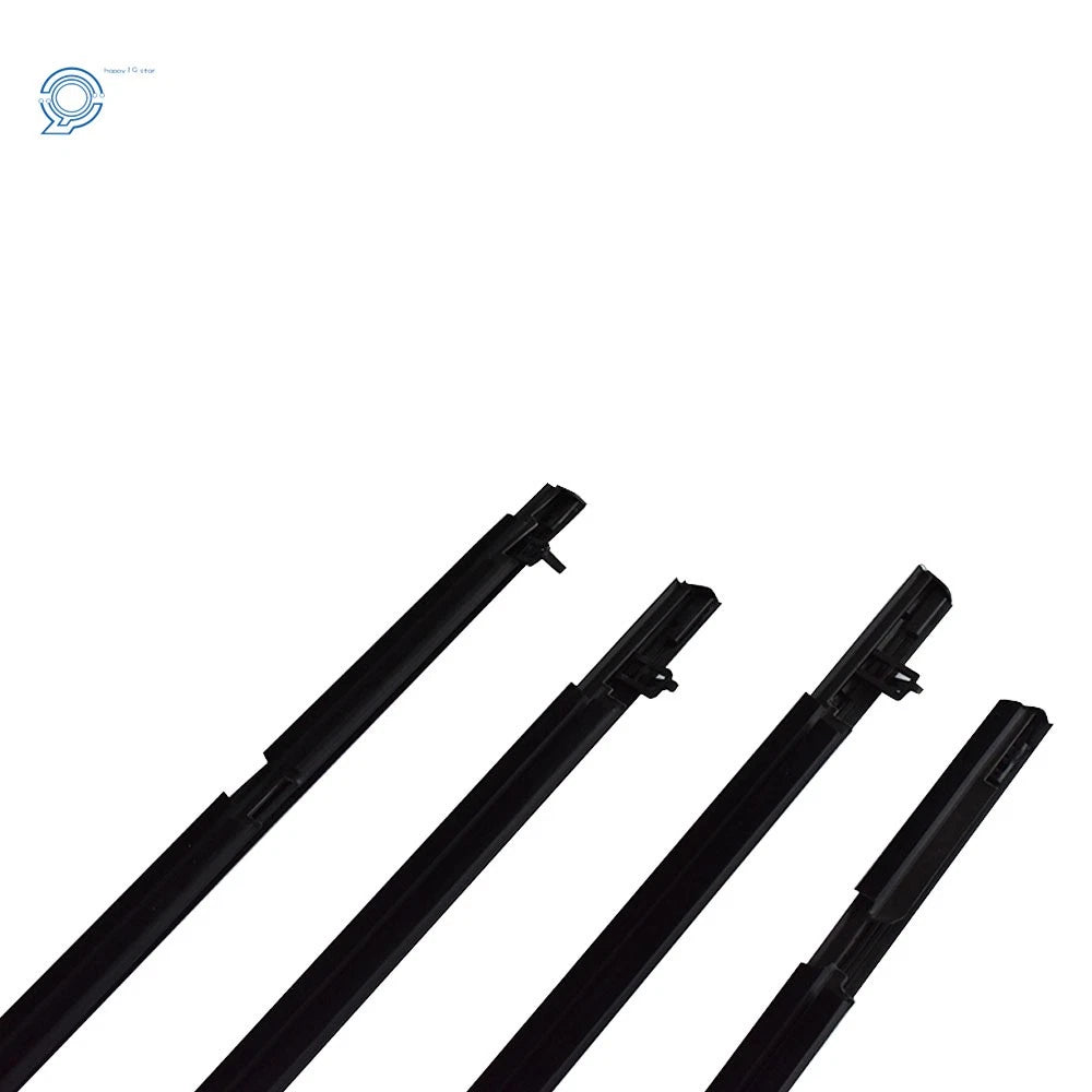 Set of 4 Weather Strip Window Moulding Trim Seals for Honda Civic (2006–2011)