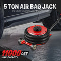 5 Ton Air Bag Jack for Long-Handle Use (5.9 in-15.7 in, 8-12 bar)