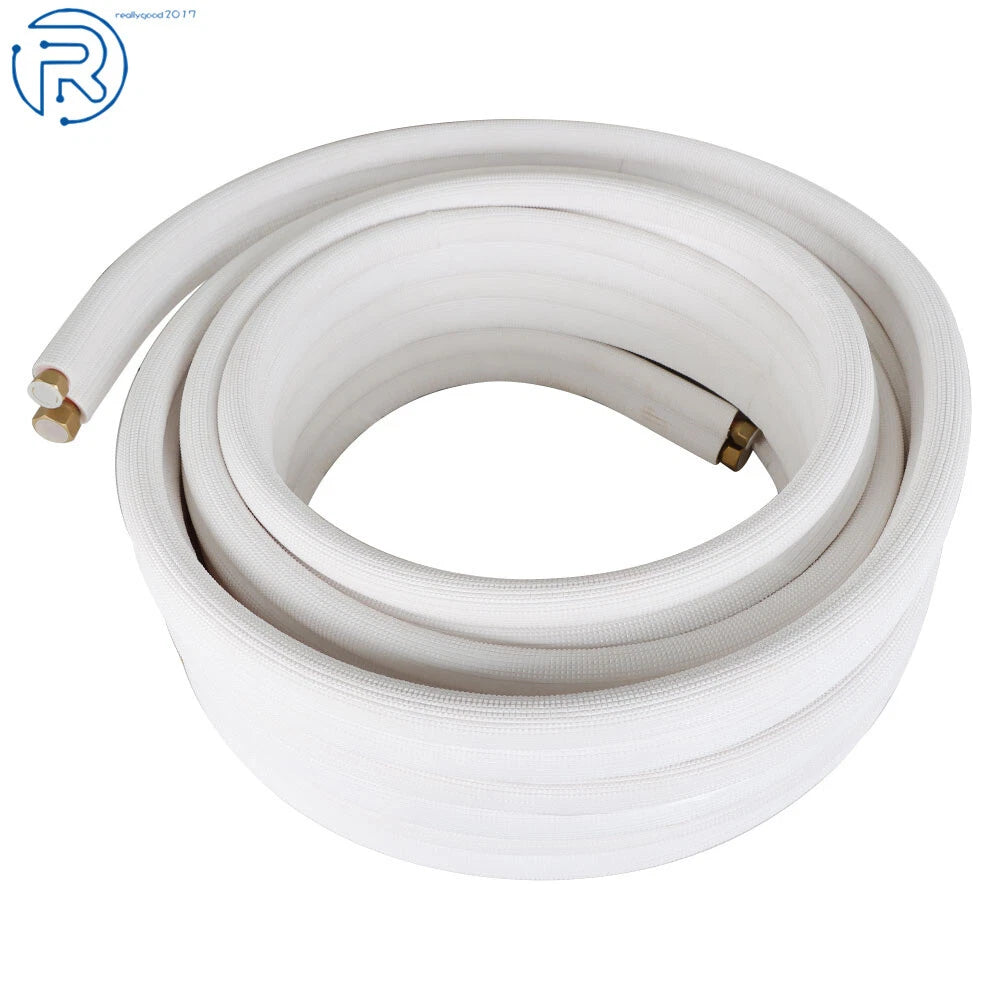 50 Feet Install Kit for Mini Split Heat Pump Systems (3/8 Inch - 5/8 Inch)