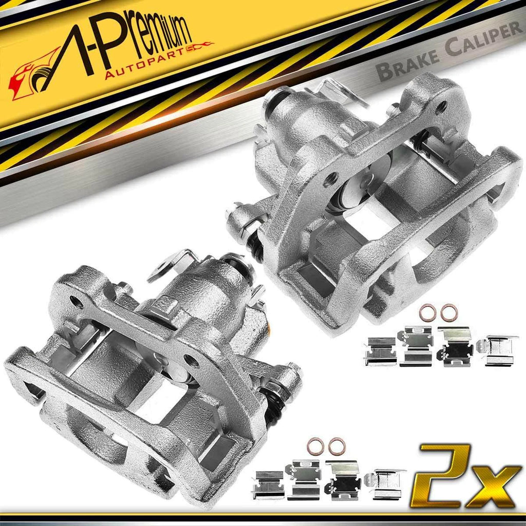 Pair Rear Brake Calipers for Ford Explorer, Taurus, Flex (2013–2019)