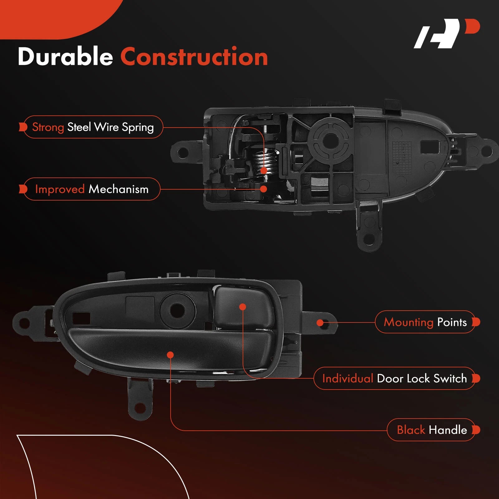Right Interior Door Handle for Nissan Altima (2007-2013)