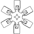 6-Blade Fan Blade for International Hydro 84 484 544 574 674 684 784 (84355C1)