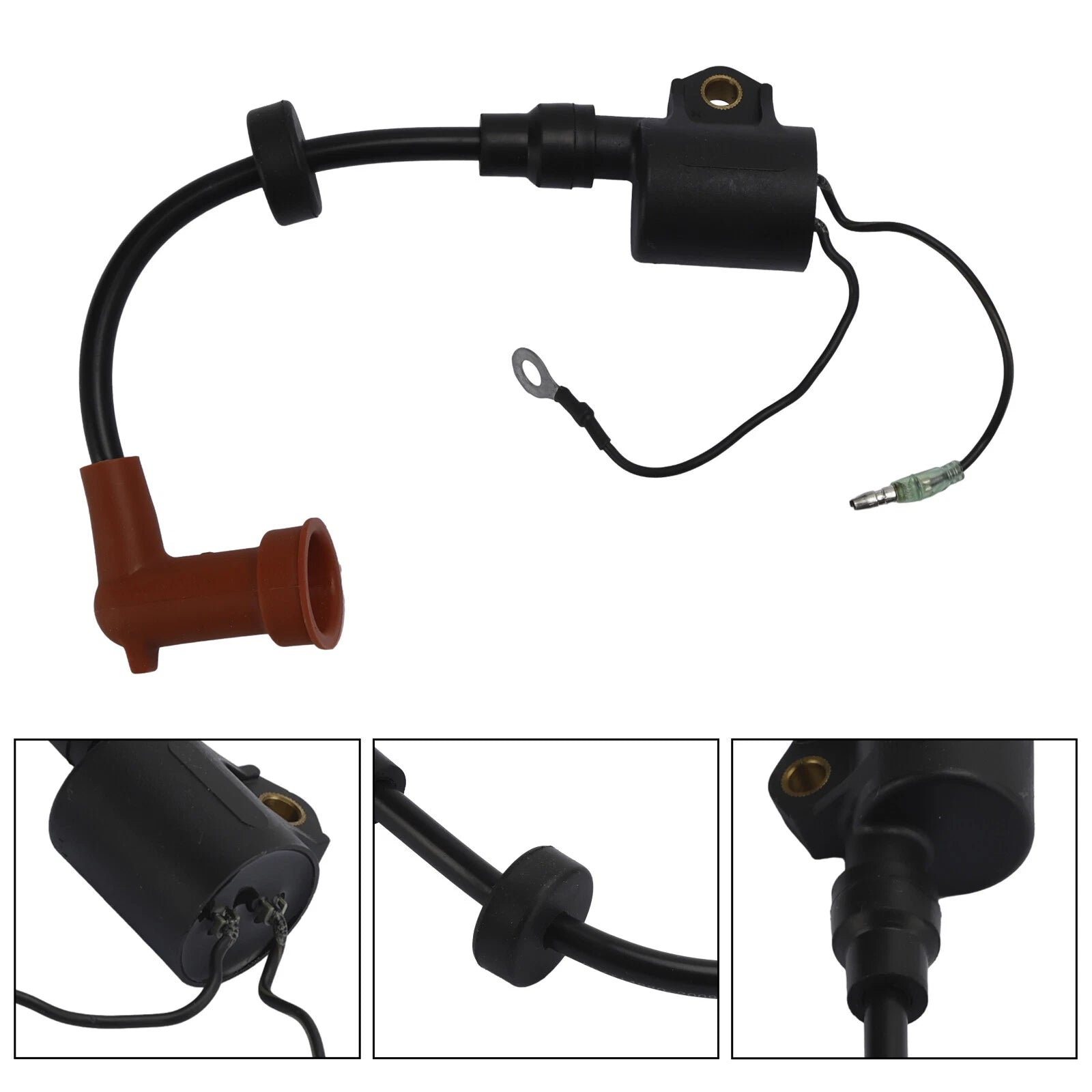 Ignition Coil for Yamaha 25HP 25B 30HP 30G 40HP P40 50HP 50H 6H5-85570-00