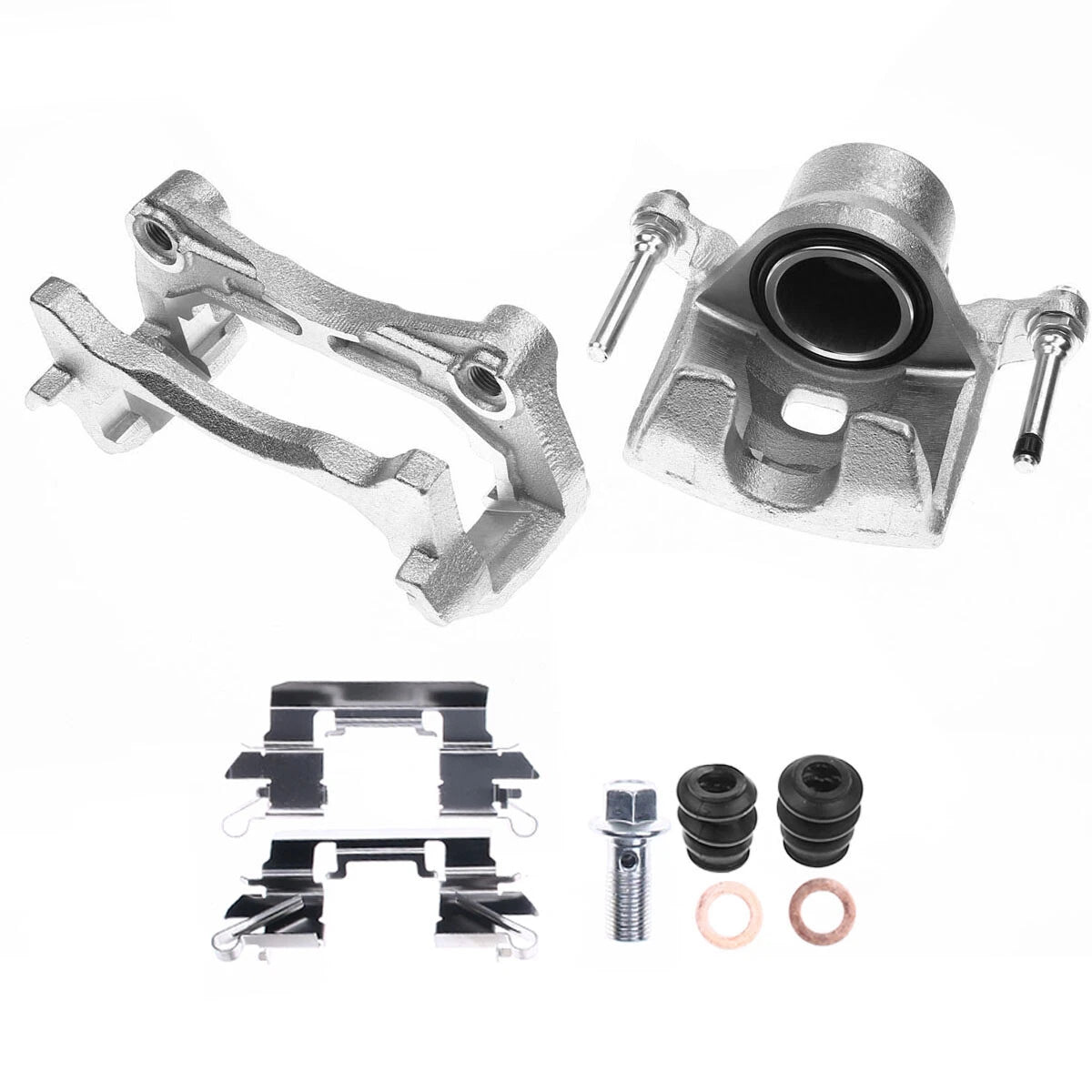 Set of 4 Disc Brake Calipers with Bracket for Nissan Altima (2013–2018)