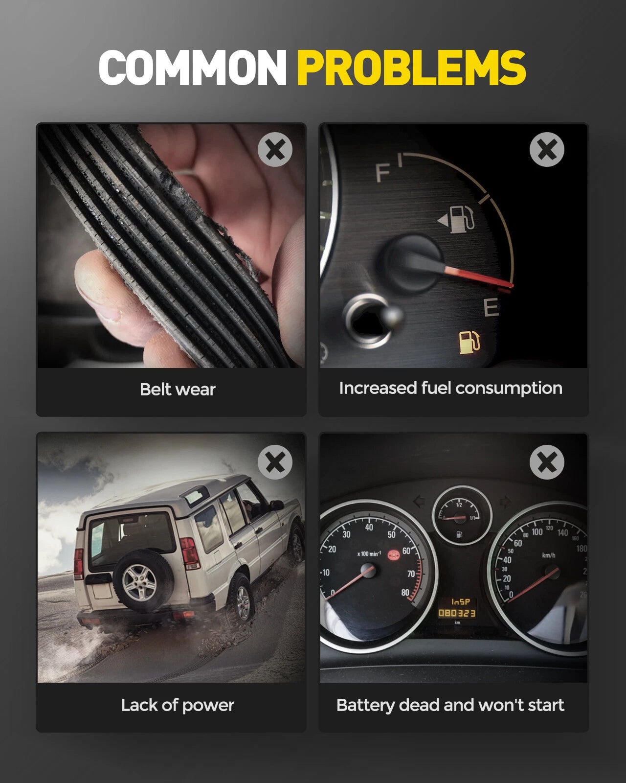 Alternator for Toyota Tundra and Tacoma (2006–2015) 100A 12V CW