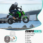 Clutch Kit for Kawasaki Z125 PRO BR125 (2017–2024)