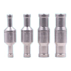 Aluminum Fuel Check Valve 6mm to 12mm for (0.2bar)