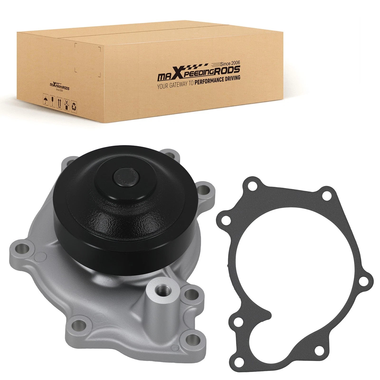 Coolant Pump Assembly for Mitsubishi Fuso Rosa FG53E FG73E (ME994522) W/Gasket