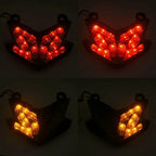 Integrated LED Taillight Turn Signal for Kawasaki Z800 ZX6R (2013–2016)