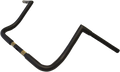 1-1/4" Twin Peaks Touring Handlebar for Harley Touring (2014–2023) - Flat Black LA-7361-12M