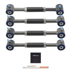 4x Adjustable Rear Camber Toe Arms Kit for Honda Accord (1998–2002)