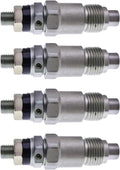 Set of 4 Fuel Injectors for Toyota 3B Diesel Engine (23600-56020, 093500-2480)