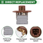 HVAC Blower Motor Resistor for Hyundai Santa Fe (2005-2012) 1 x Piece