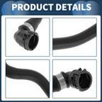 Radiator Hose BMW 320i 2013-2016 328i 2012-2016 (2013-2016, 2012-2016)
