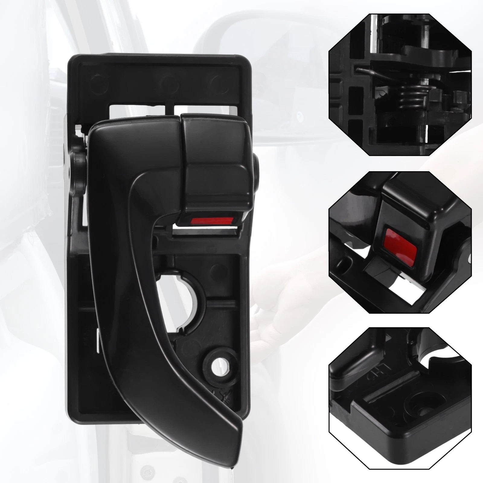 Front Left Interior Door Handle for Hyundai Tucson (2005–2009) No. 826102E000DD
