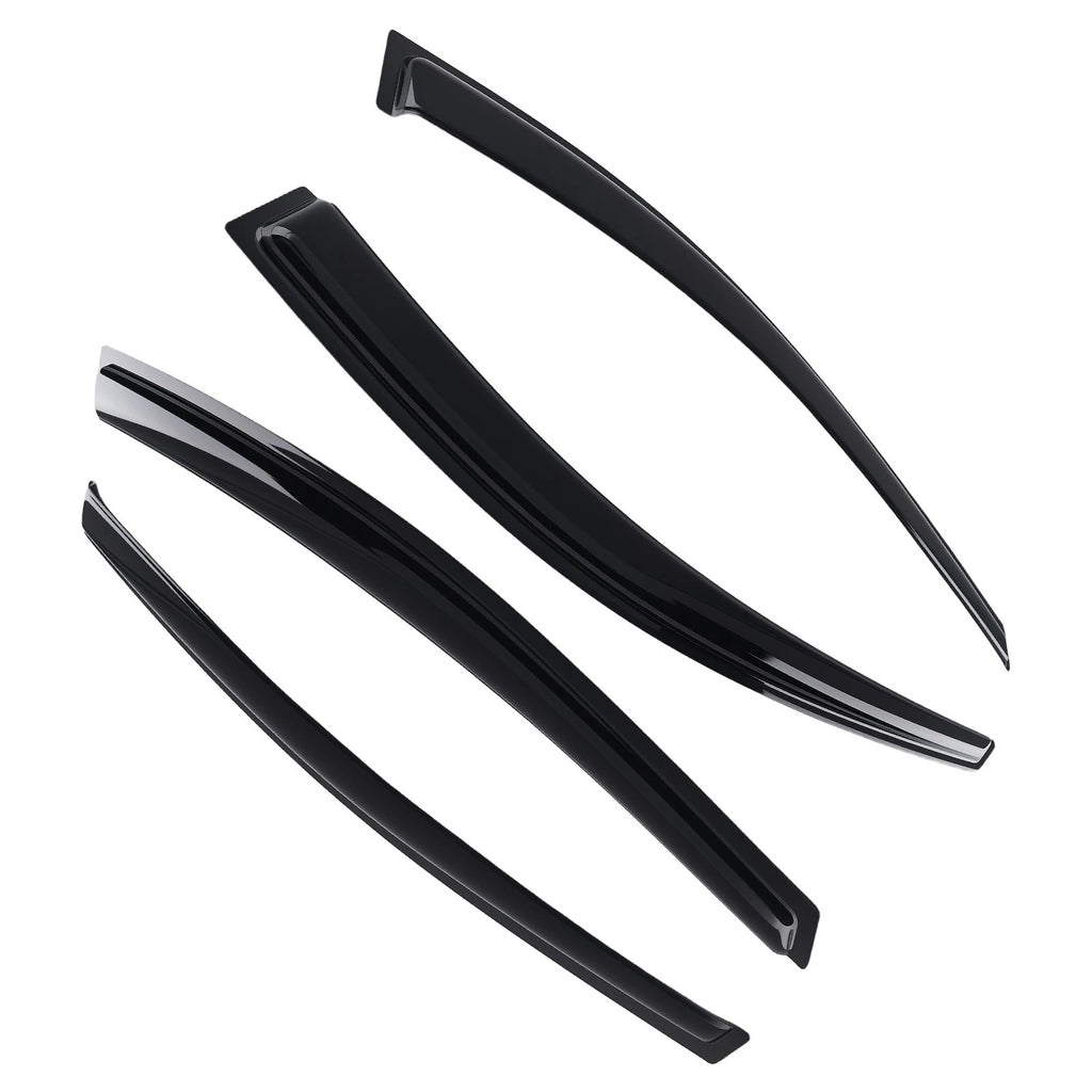 Set of 4 Window Visors for Nissan Sentra (2020–2024) Rain Guard