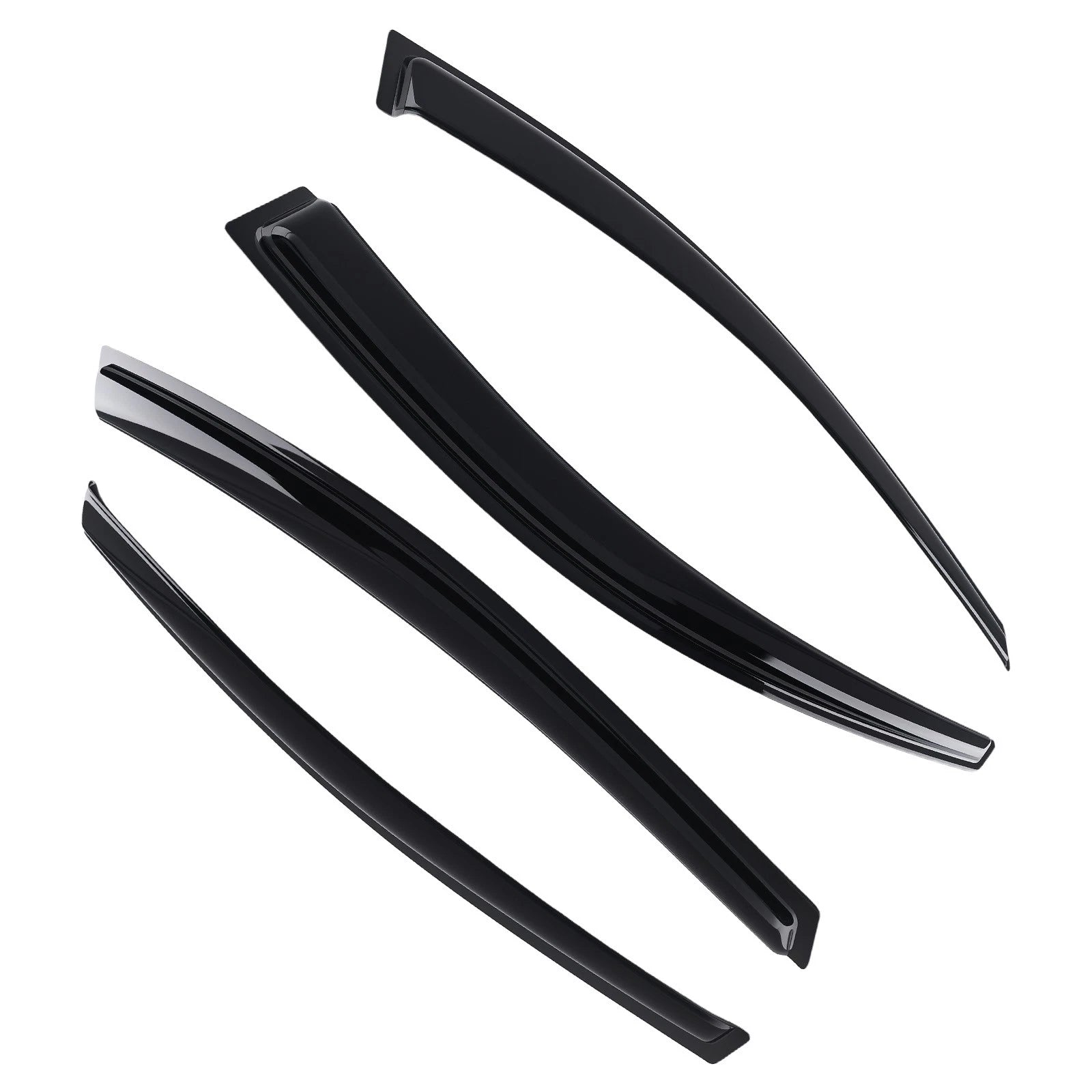 Set of 4 Window Visors for Nissan Sentra (2020–2024) Rain Guard