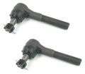 Set of 2 Front Outer Steering Tie Rod Ends for Dodge Ram 2500 (RWD)