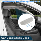 Sunglasses Case for Mitsubishi Lancer (2008–2017) Eyeglasses Holder Grey