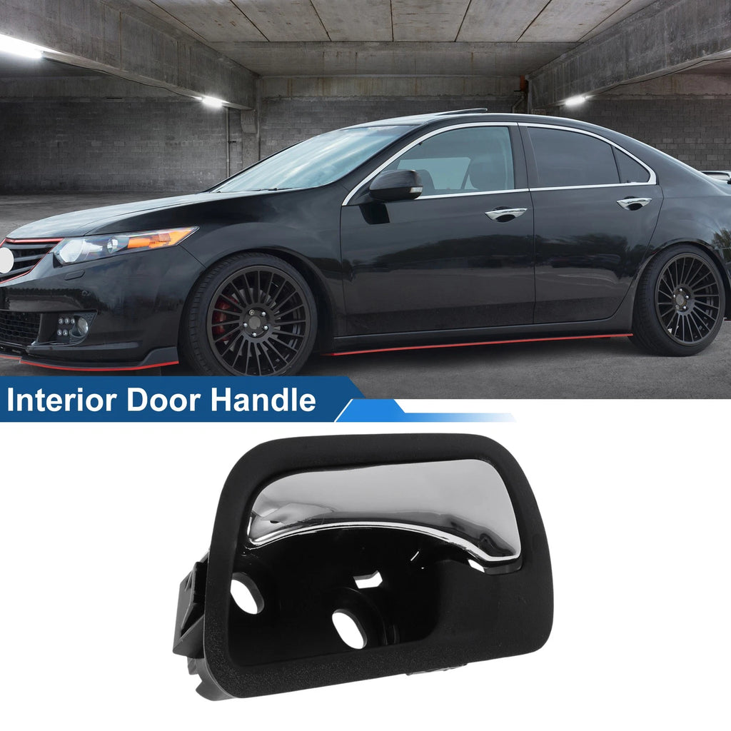 Front Passenger Side Interior Door Handle for Honda Accord (2003–2007) Black Chrome