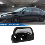 Front Passenger Side Interior Door Handle for Honda Accord (2003–2007) Black Chrome