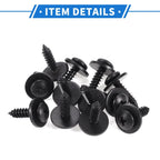 12 x Car Fender Liner Splash Shield Bumper Cover Screws for Honda Accord (2006-2007)